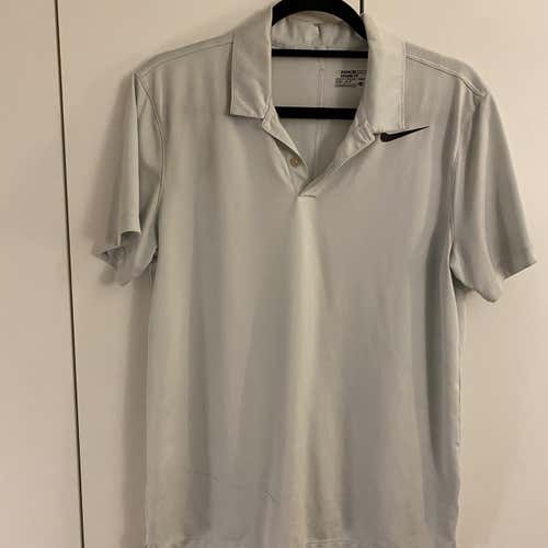 White Adult Medium Nike Shirt