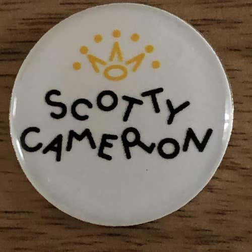 Scotty Cameron Ball Marker - 1” steel (New)
