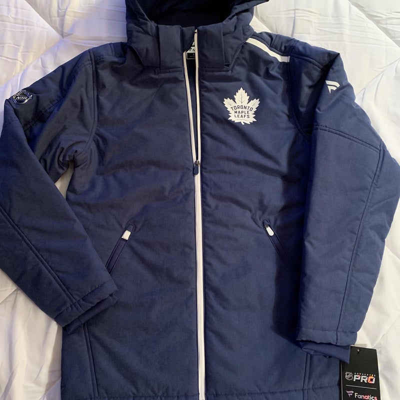 Antigua Toronto Maple Leafs Grey Victory Long Sleeve Hoodie, Grey, 52% Cot / 48% Poly, Size S, Rally House