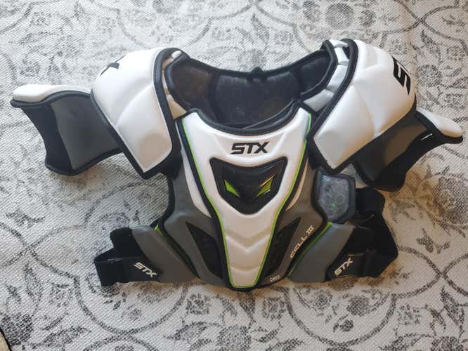 Used Large STX Cell III Shoulder Pads