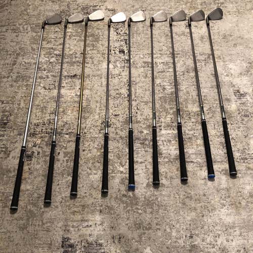 Men's TaylorMade RocketBallz RBZ 3-9,PW,SW Regular Flex Iron Set