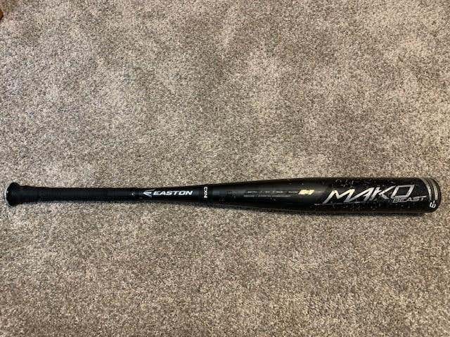 Used High School/College BBCOR Certified 2018 Easton Composite Mako Beast Bat (-3) 28 oz 31"