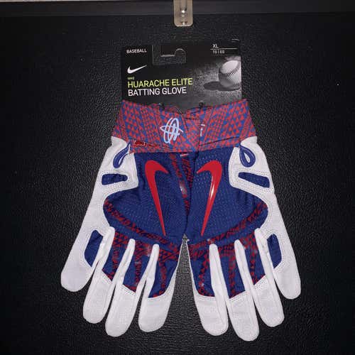 New! *Adult XL* (Addison Russell) Nike Huarache Elite PE Batting Gloves (Rare)