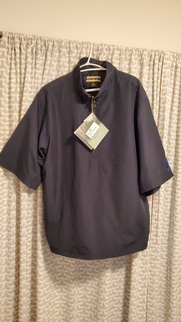 NEW North End Golf 1/2 Zip Size L Golf Pullover Warmup!