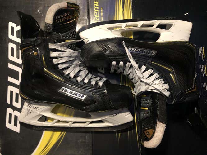 Bauer Supreme 2S Pro Ice Hockey Skates Used - Senior 8.5 EE (Extra Wide)