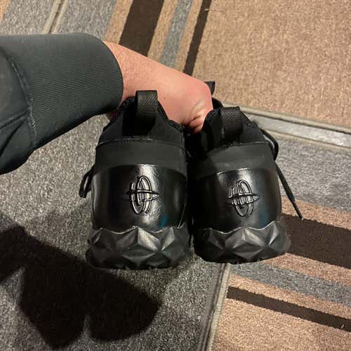 Nike Black Hurraches And White Adidas