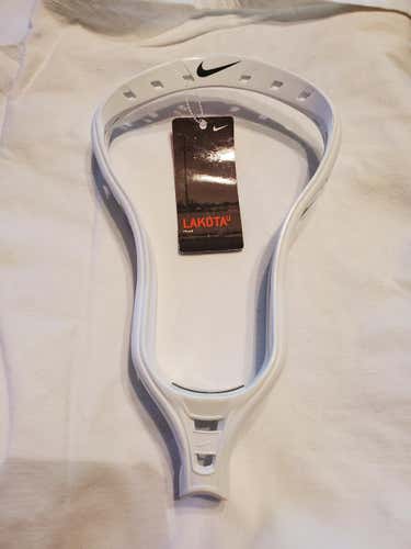 White New Attack & Midfield Nike Unstrung Lakota U Head