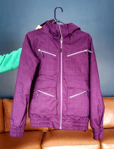 Purple Used Women's Adult Large Burton Jacket