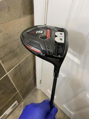 Taylormade R15 Black 460 9.5*Driver Stiff Flex Right Handed
