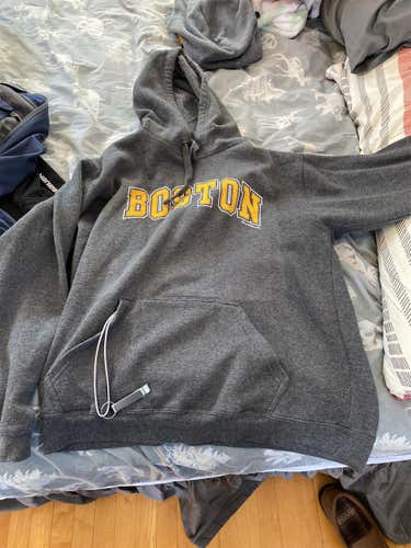 Gray Adult Large Bauer Sweatshirt
