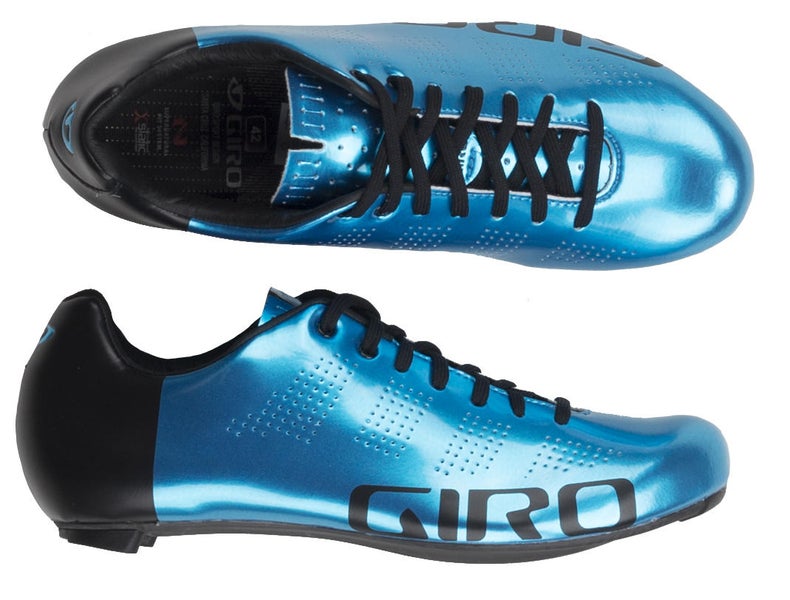 Giro Empire ACC Road Bike Cycling Shoes Blue Steel 7.5 - NEW IN