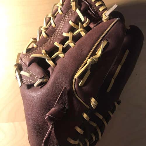 Brown Kid Pitch (9YO-13YO) Outfield RTP Series 12" Baseball Glove
