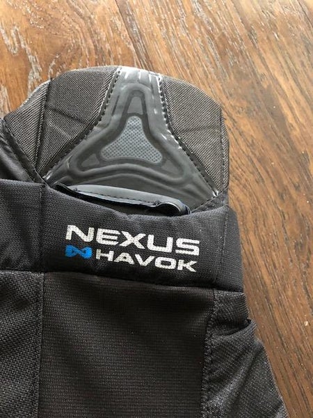 Black New Junior L  Bauer NEXUS HAVOK Hockey Pants
