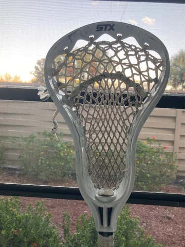 White Used Attack & Midfield Strung Xcaliber Head
