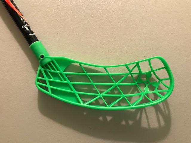 Accufli XORO Z80 Sr Left  TRIX Floorball Stick NEON GREEN -  NEW