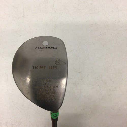 Used Adams Tight Lies 3 Wood Graphite Regular Golf Fairway Woods