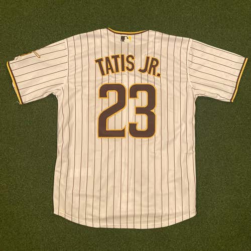 Tatis Jr. JerseyWhite Adult Large