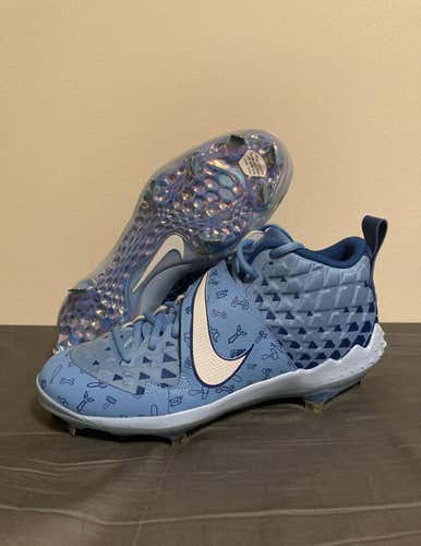 Nike Force Zoom Trout 6 Fathers Day Metal Baseball Cleats Size 10