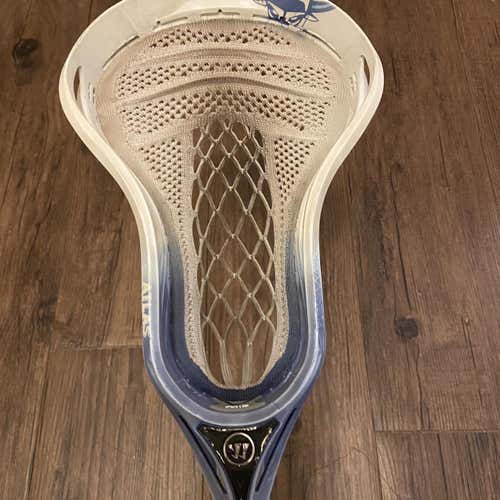 White Used Attack & Midfield Strung Burn Warp Pro Head