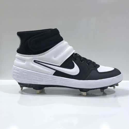 Nike Alpha Huarache Elite 2 Mid Baseball Cleats Black CI2228-002 Men's size 11