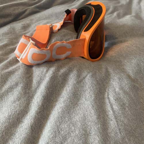 Orange Used POC Retina BIG Large Ski Goggles