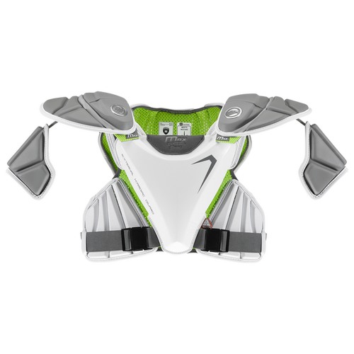 New Maverik Max EKG Lax Lacrosse Shoulder Pads Hard Shell Large Chest Pad New with tags