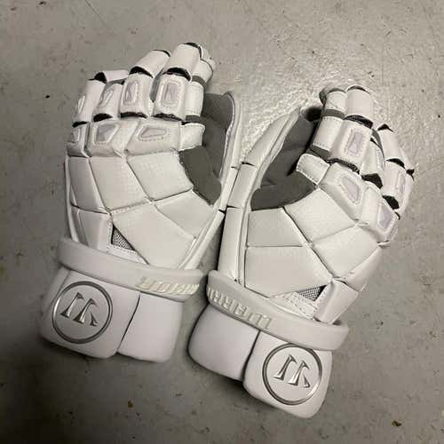 White New Goalie Warrior Nemesis Gloves