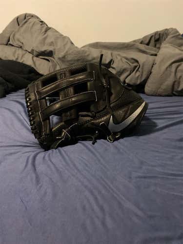 Black High School/College Outfield MVP Edge 12.75" Baseball Glove