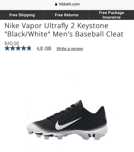 Black Men's Molded Cleats Nike