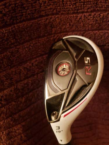 Used Men's TaylorMade Left Hand R15 Hybrid Stiff Flex 3H