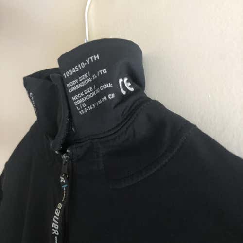 Black Junior XL Bauer Compression