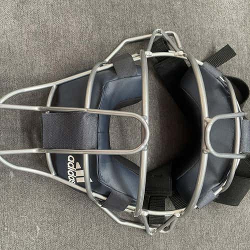 Adult Adidas Catcher's Mask Navy Used