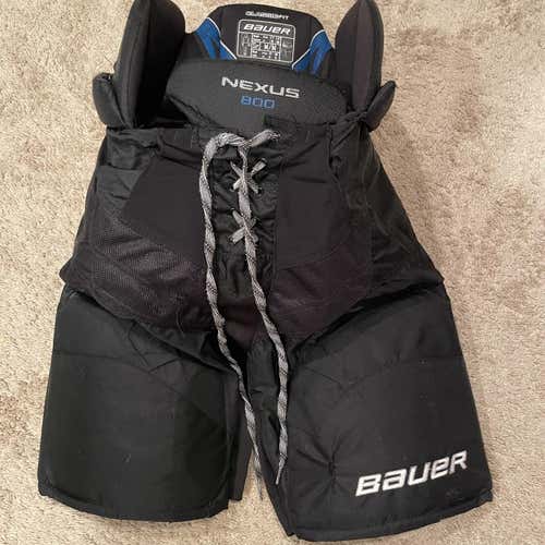 Black Senior Medium Bauer Nexus 800  Hockey Pants