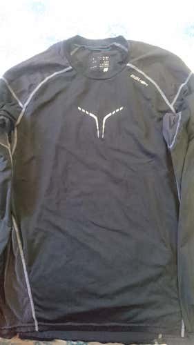Black Junior Bauer base layer