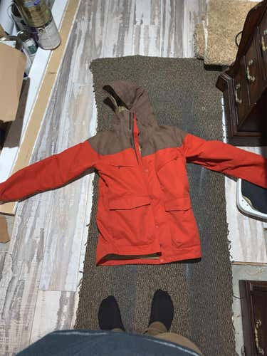 Orange Adult Medium Burton Jacket