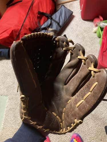 Brown Kid Pitch (9YO-13YO) Pitcher's Mark of a Pro 12.5" Baseball Glove