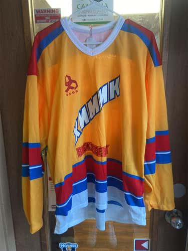 1990 CCCP Bockpecehhck XNMNK Soviet Replica XL CCM  Jersey