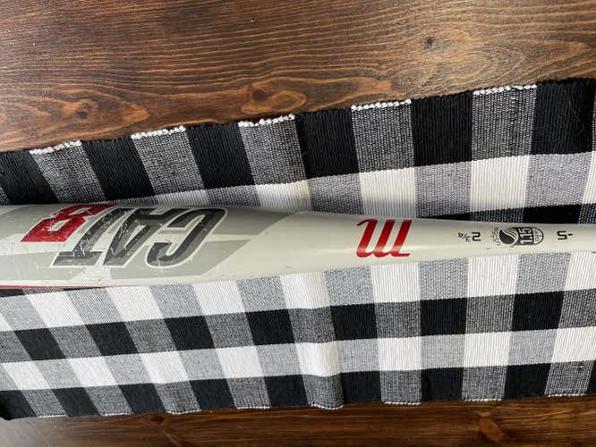 Used Kid Pitch (9YO-13YO) USSSA Certified 2018 Marucci Alloy CAT 8 Bat (-5) 27 oz 32"