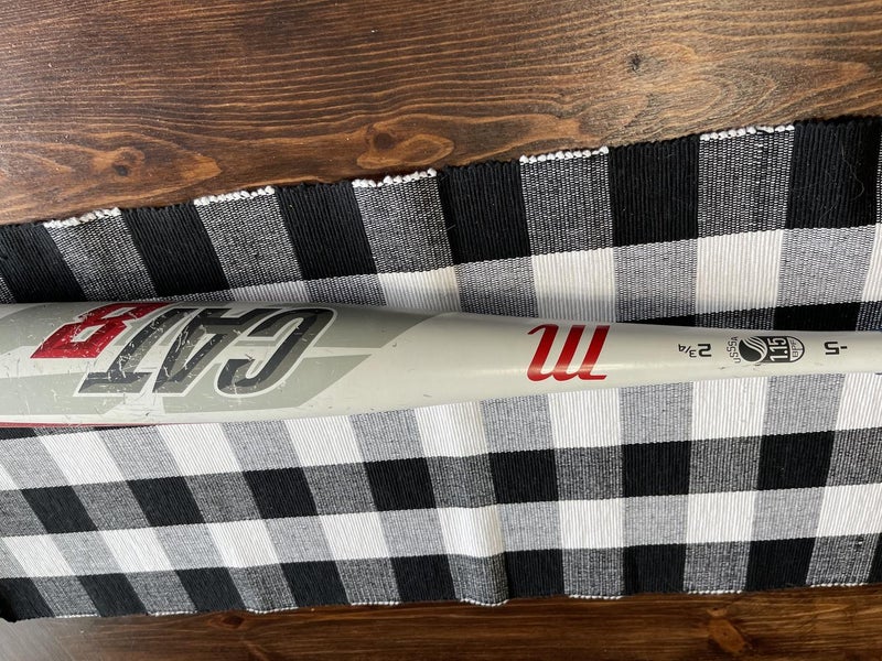 Used Kid Pitch (9YO-13YO) USSSA Certified 2018 Marucci Alloy CAT 8 Bat (-5) 27 oz 32"
