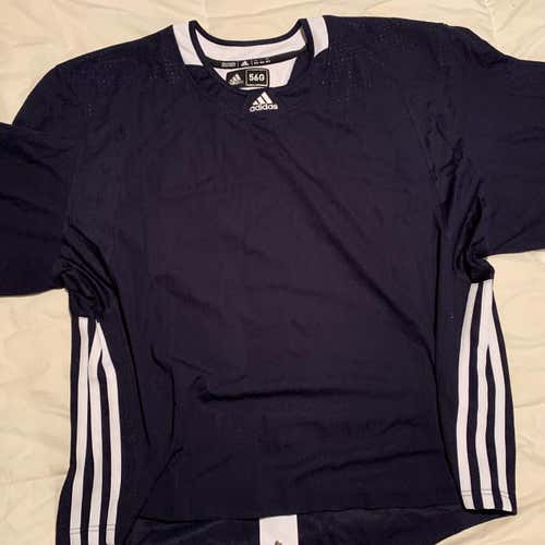 Blue Adult Goalie Cut Adidas Jersey