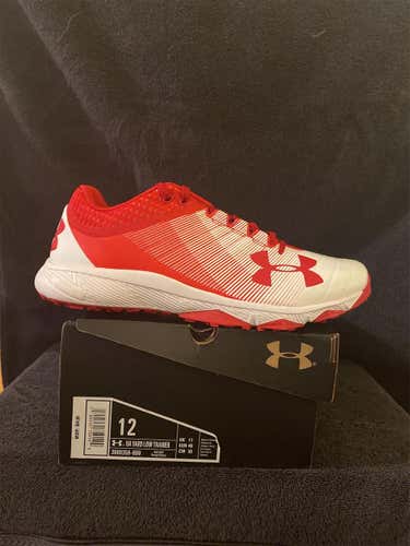 Red New Trainers Under Armour