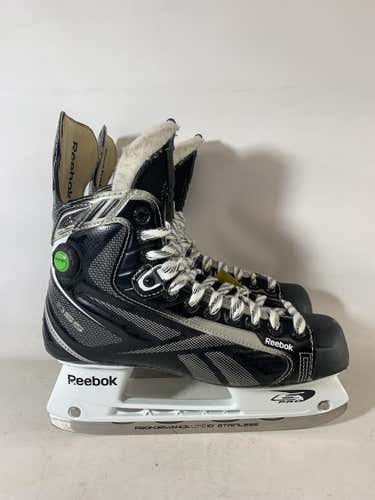 Used Reebok 16k Pump Ice Hockey Skates Size 9