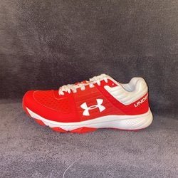 Red New Turf Cleats Under Armour