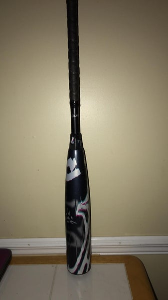 Used Kid Pitch (9YO-13YO) USSSA Certified 2020 DeMarini Composite CF Glitch Bat (-10) 19 oz 29"