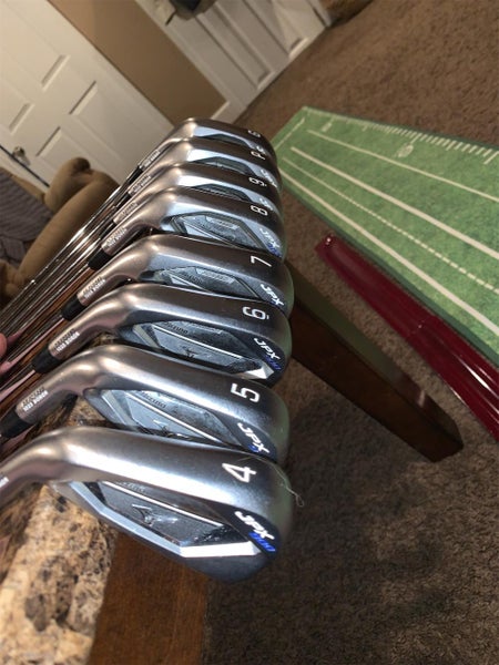 Men's Left Hand JPX 900 Forged Stiff Flex Steel Shaft Iron Set
