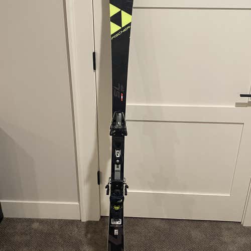 2020 Fischer 158cm RC4 World Cup SL With Bindings Max Din 13 Skis