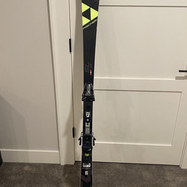 2020 Fischer 158cm RC4 World Cup SL With Bindings Max Din 13 Skis