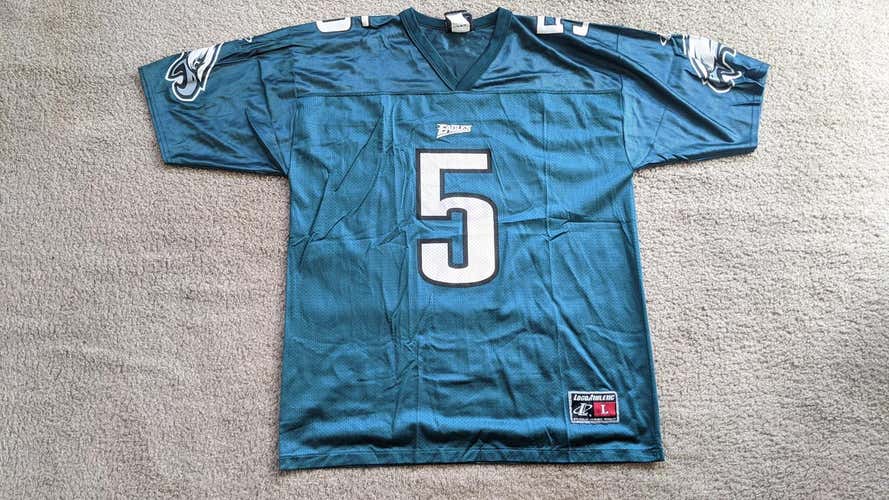 Vintage Philadelphia Eagles Donovan McNabb Large Logo Athletic replica jersey