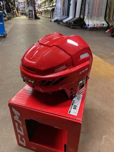 Red New Large CCM Fitlite 3DS Helmet