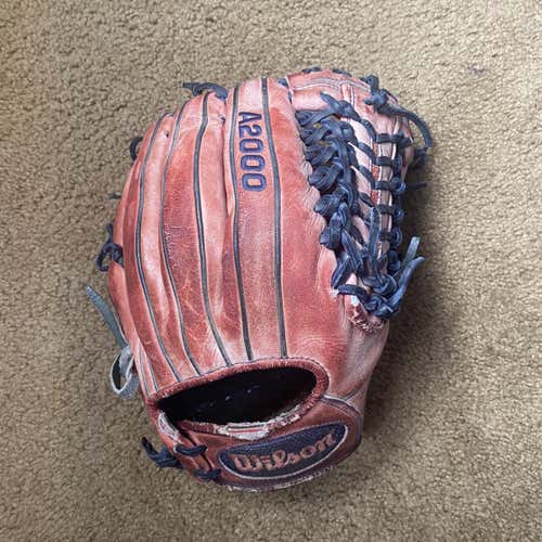Red Adult Pitcher's A2000 12.25" Baseball Glove